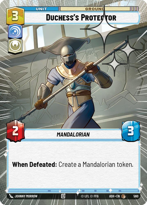 Duchess's Protector (560) (Hyperspace Foil) (560) [Ashes of the Empire]