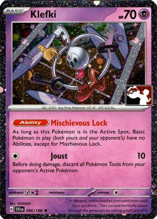 Klefki - 096/198 (Cosmos Holo) [Prize Pack Series Cards] - Holofoil