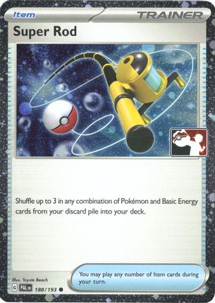Super Rod - 188/193 (Cosmos Holo) [Prize Pack Series Cards] - Holofoil
