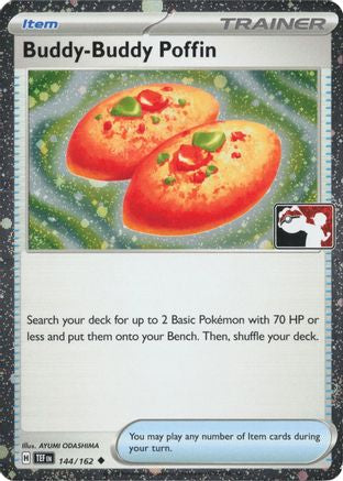 Buddy-Buddy Poffin - 144/162 (Cosmos Holo) [Prize Pack Series Cards] - Holofoil