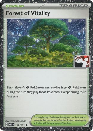 Forest of Vitality - 117/132 (Cosmos Holo) [Prize Pack Series Cards] - Holofoil