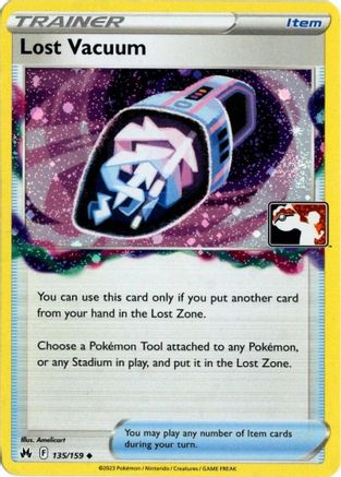 Lost Vacuum - 135/159 (Cosmos Holo) [Prize Pack Series Cards] - Holofoil