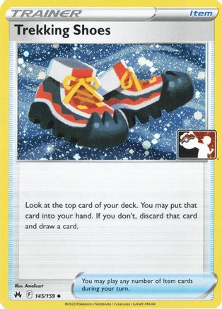 Trekking Shoes - 145/159 (Cosmos Holo) [Prize Pack Series Cards] - Holofoil