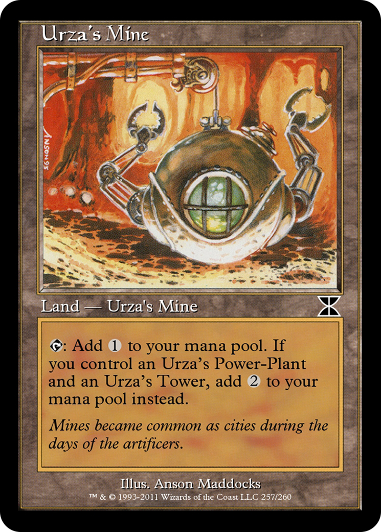 Urza's Mine (ME4-257C) [Masters Edition IV] Foil