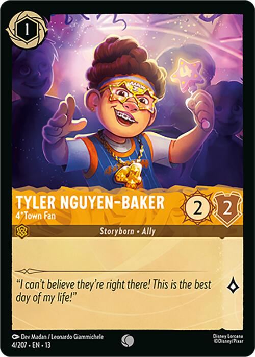 Tyler Nguyen-Baker - 4*Town Fan (4/207) [Attack of the Vine!]