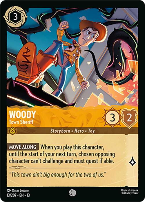 Woody - Town Sheriff (13/207) [Attack of the Vine!]
