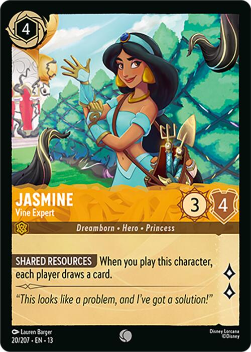 Jasmine - Vine Expert (20/207) [Attack of the Vine!]