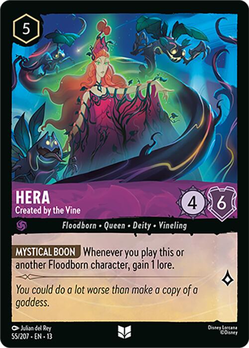 Hera - Created by the Vine (55/207) [Attack of the Vine!]