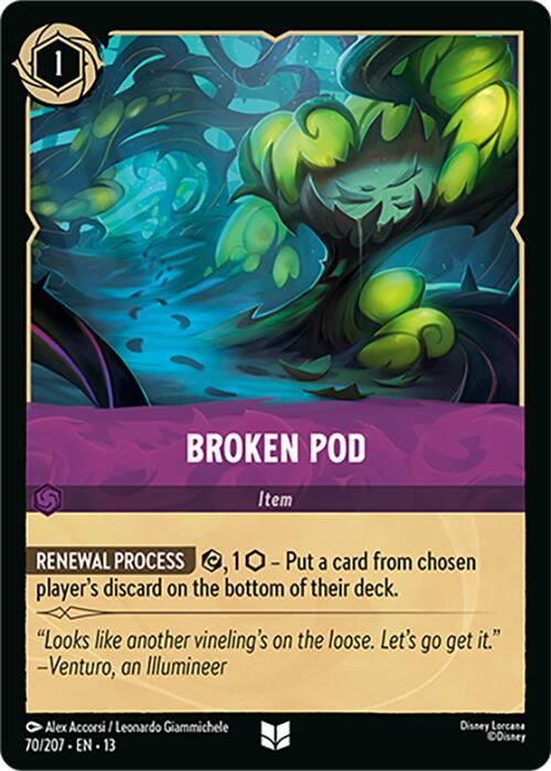 Broken Pod (70/207) [Attack of the Vine!]