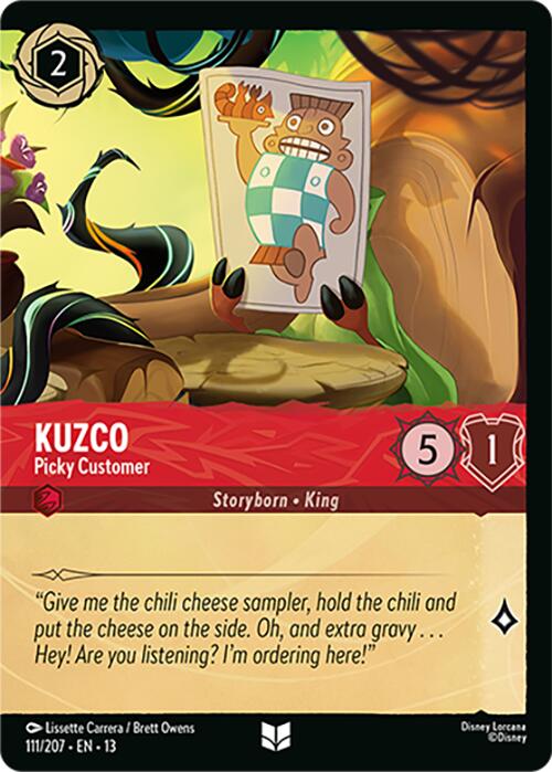 Kuzco - Picky Customer (Foil) (111/207) [Attack of the Vine!]