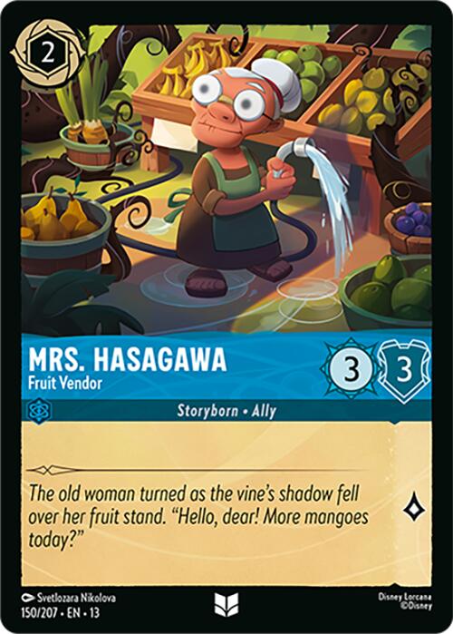 Mrs. Hasagawa - Fruit Vendor (150/207) [Attack of the Vine!]