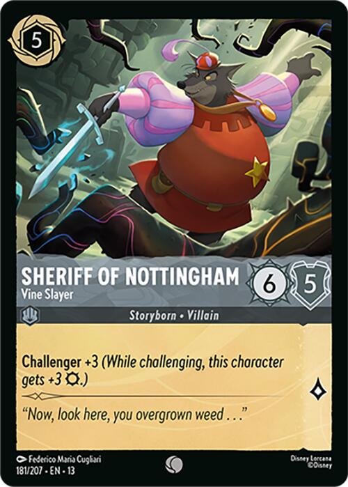 Sheriff of Nottingham - Vine Slayer (181/207) [Attack of the Vine!]
