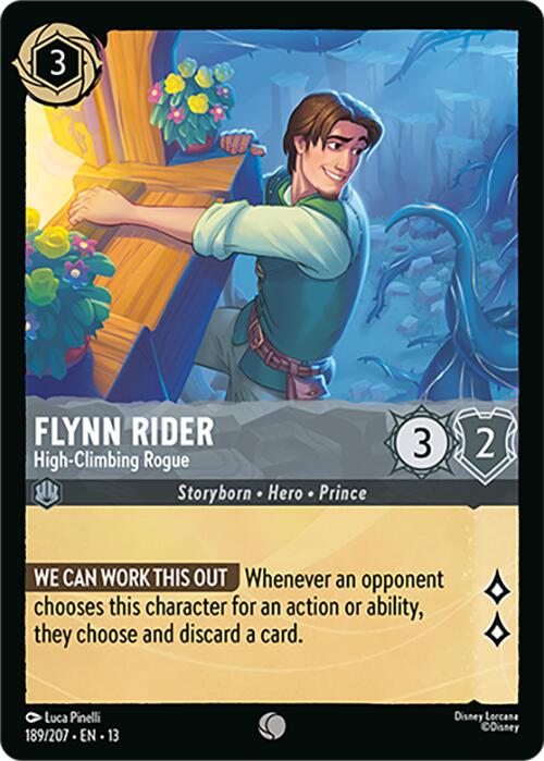 Flynn Rider - High-Climbing Rogue (189/207) [Attack of the Vine!]