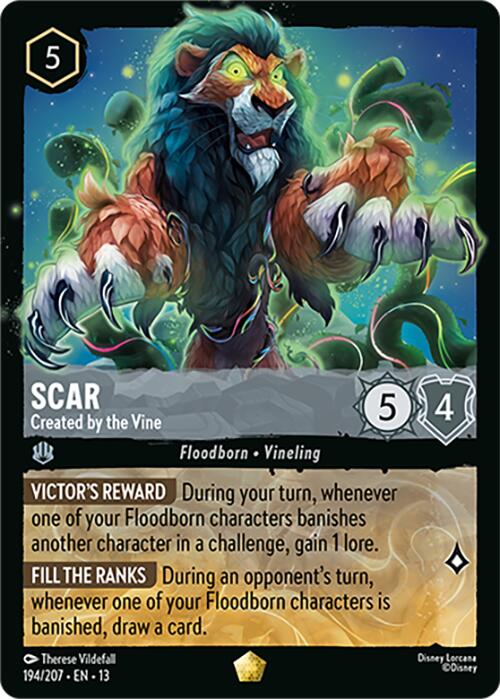 Scar - Created by the Vine (194/207) [Attack of the Vine!]