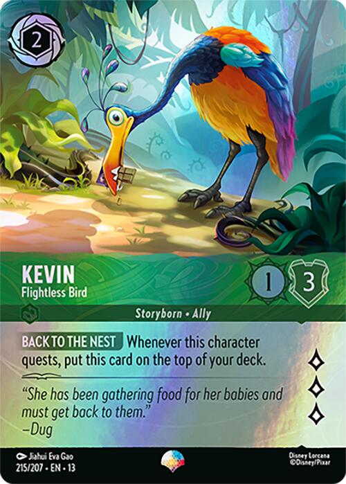 Kevin - Flightless Bird (Epic) (215/207) [Attack of the Vine!]