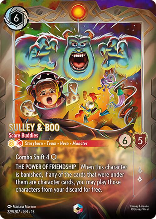 Sulley & Boo - Scare Buddies (Enchanted) (229/207) [Attack of the Vine!]
