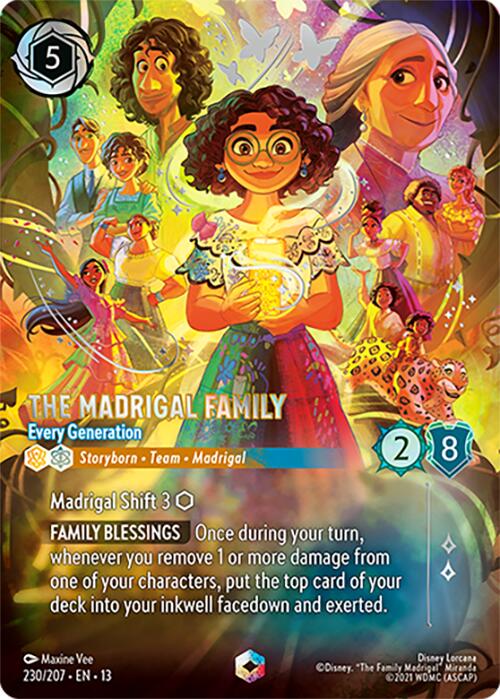 The Madrigal Family - Every Generation (Enchanted) (230/207) [Attack of the Vine!]