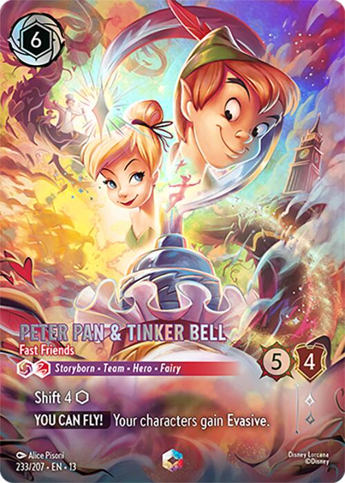 Peter Pan & Tinker Bell - Fast Friends (Enchanted) (233/207) [Attack of the Vine!]