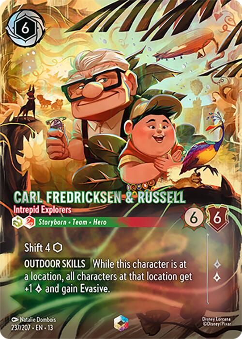 Carl Fredricksen & Russell - Intrepid Explorers (Enchanted) (237/207) [Attack of the Vine!]