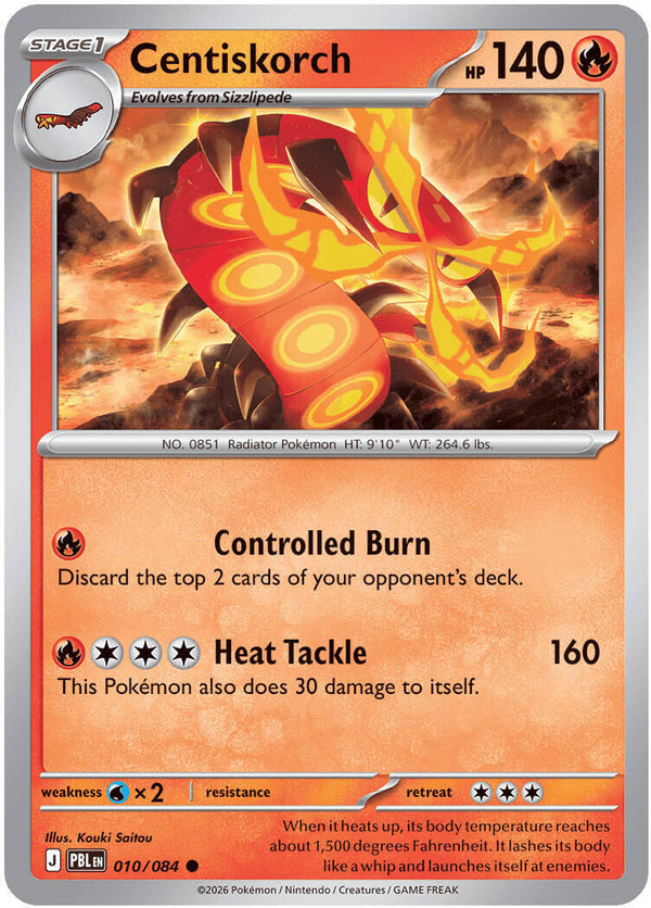 Centiskorch (010/084) [Mega Evolution: Pitch Black]