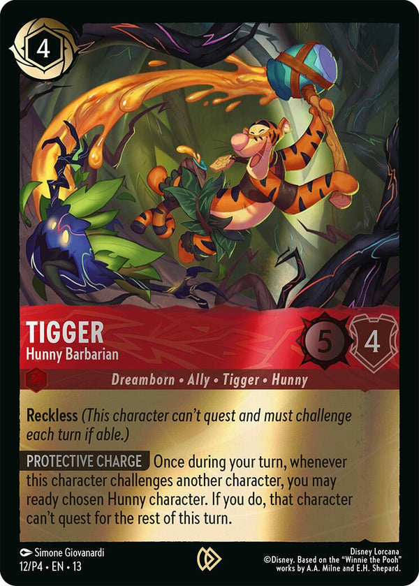 Tigger - Hunny Barbarian (12) [Promo Cards]