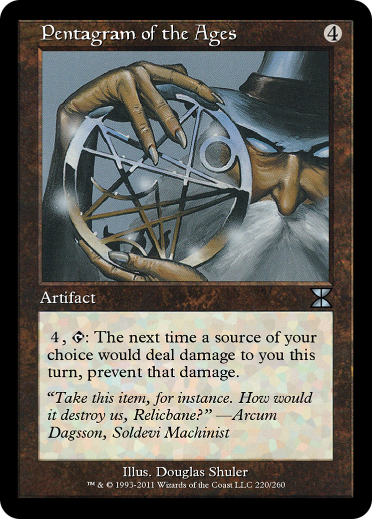 Pentagram of the Ages (ME4-220) [Masters Edition IV] Foil