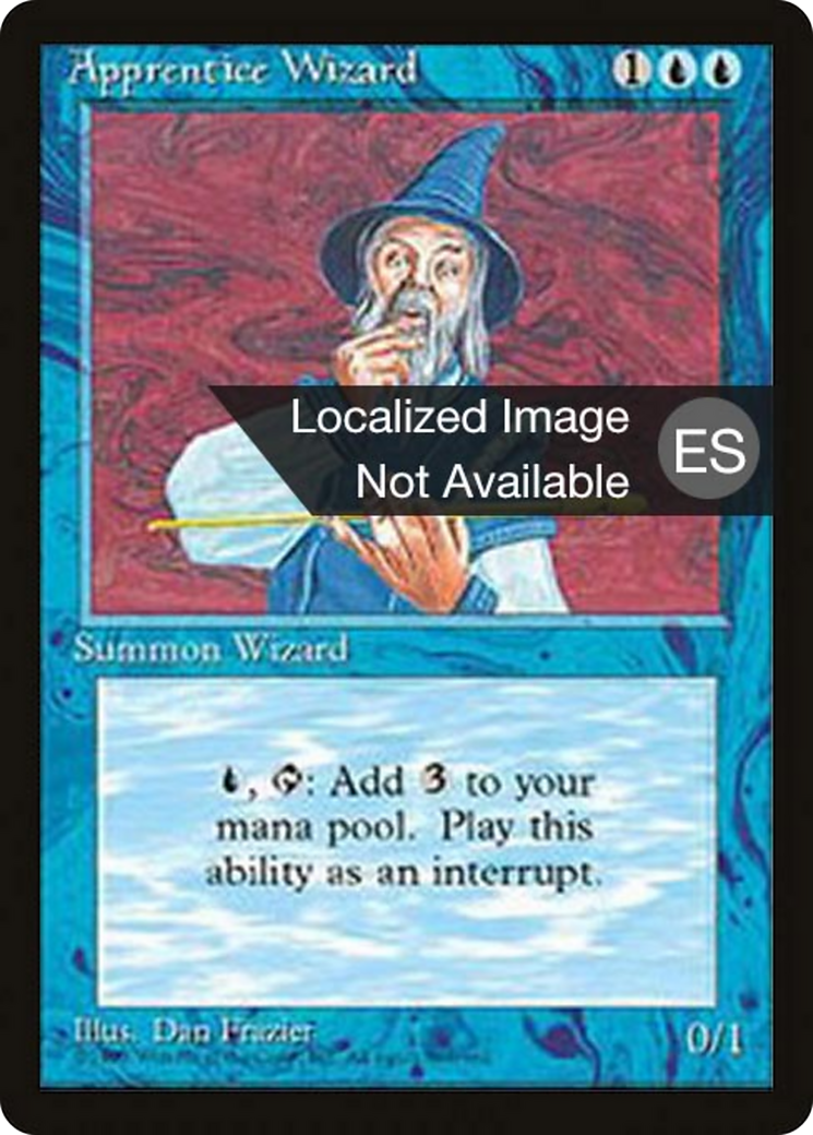 Apprentice Wizard (4BB-061) [Fourth Edition Foreign Black Border]