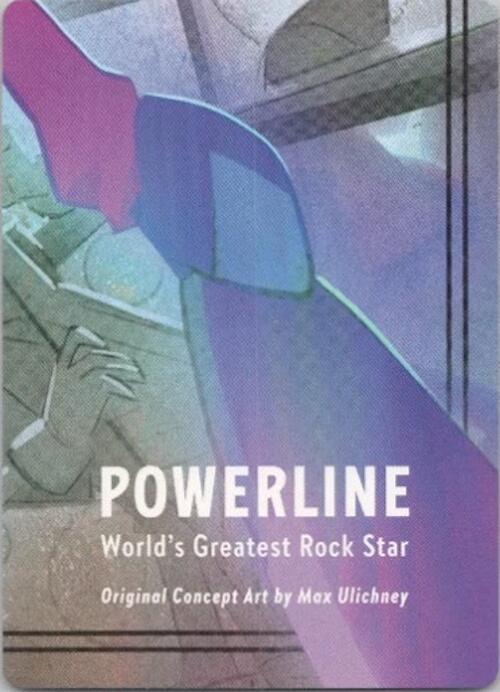 Powerline - World's Greatest Rock Star Puzzle Insert (Bottom Right) [Fabled]