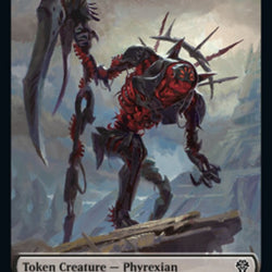 Phyrexian // Beast Double-Sided Token [Dominaria United Tokens]