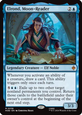 Elrond, Moon-Reader [The Hobbit]
