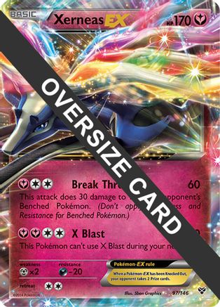 Xerneas EX (97/146) (Jumbo Card) [XY: Base Set]