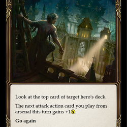 Scout the Periphery (Blue) [OUT227] (Outsiders)  Rainbow Foil