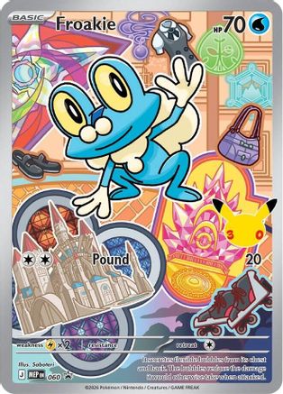 Froakie - 60 [ME Mega Evolution Promo] - Holofoil