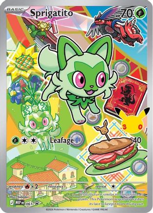 Sprigatito - 61 [ME Mega Evolution Promo] - Holofoil