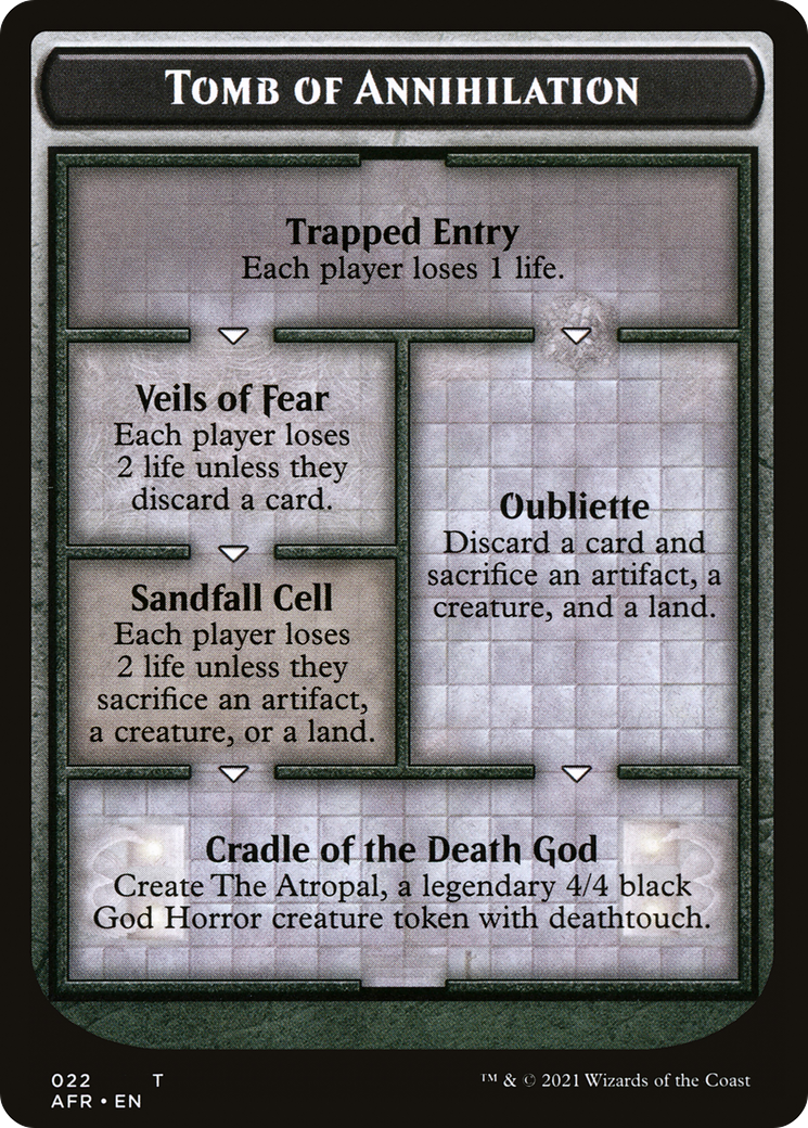 Tomb of Annihilation (TAFR-022) [Adventures in the Forgotten Realms Tokens]
