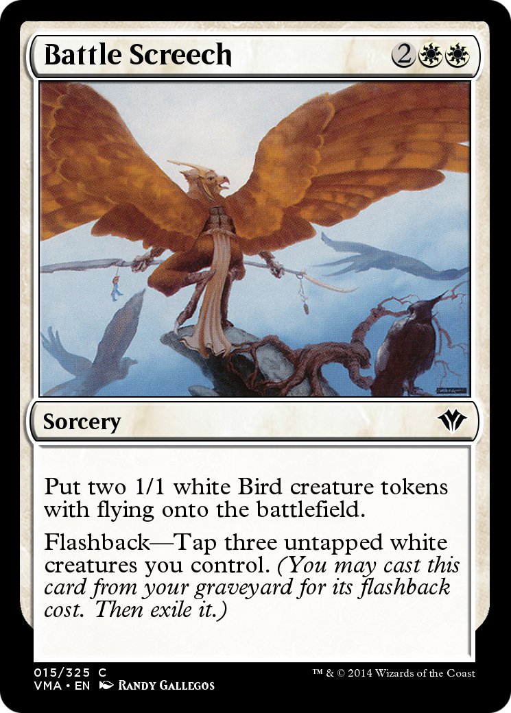 Battle Screech (VMA-015) [Vintage Masters]
