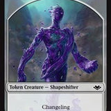Shapeshifter (001) // Wrenn and Six Emblem (021) Double-Sided Token [Modern Horizons Tokens]