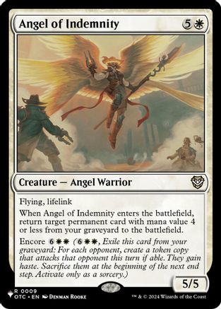 Angel of Indemnity (LIST-009) [The List Reprints]