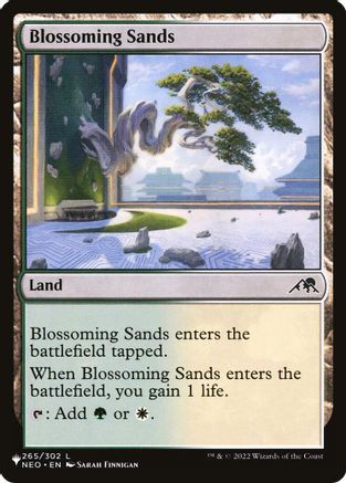 Blossoming Sands (NEO) (LIST-265) [The List Reprints]