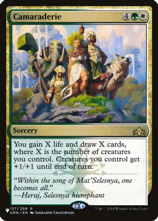 Camaraderie (LIST-157) [The List Reprints]
