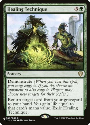 Healing Technique (LIST-063) [The List Reprints]
