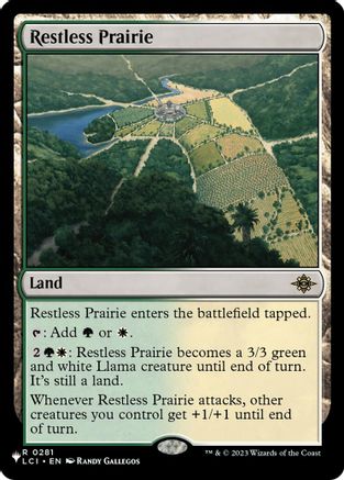 Restless Prairie (LIST-281) [The List Reprints]