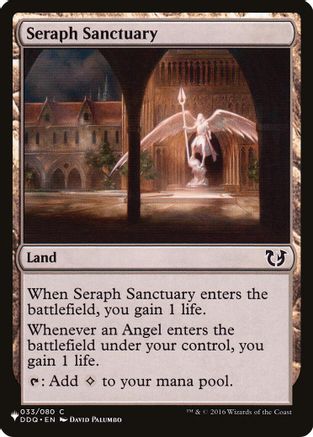 Seraph Sanctuary (DDQ) (LIST-033) [The List Reprints]
