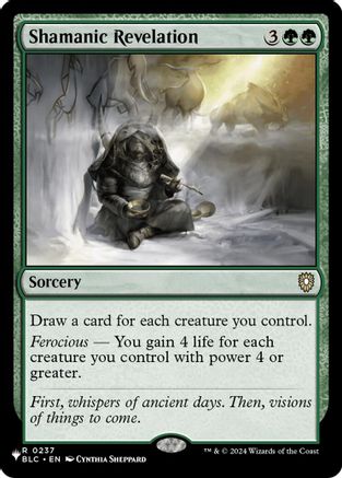 Shamanic Revelation (BLC) (LIST-237) [The List Reprints]