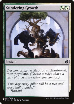 Sundering Growth (LIST-203) [The List Reprints]
