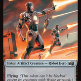 Robot Hero // Villain Double-Sided Token [Marvel Super Heroes Commander Tokens]