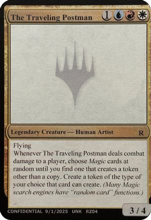 The Traveling Postman [Un-Known Event Playtest Cards]