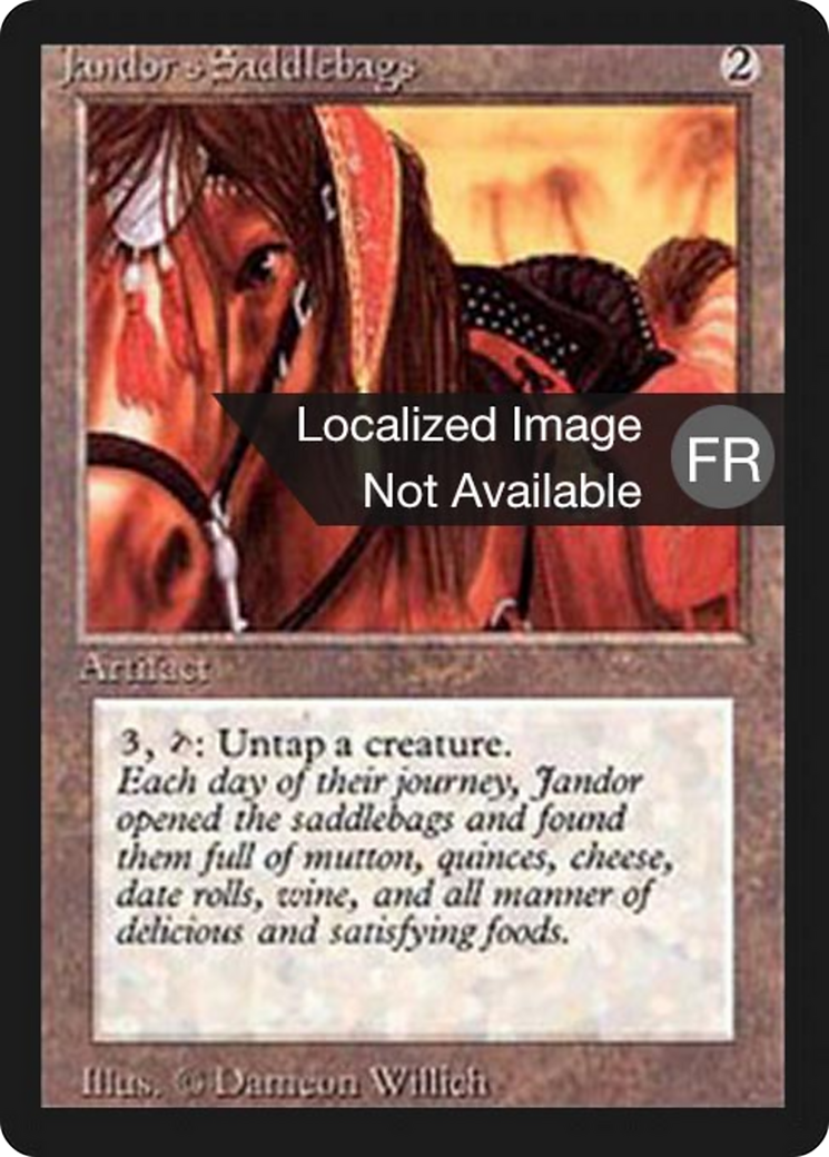 Jandor's Saddlebags (FBB-257) [Foreign Black Border]