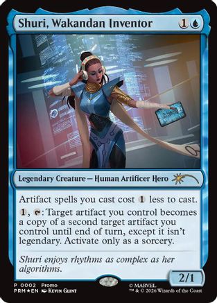 Shuri, Wakandan Inventor (MEDIA-002) [Media Promos] Foil