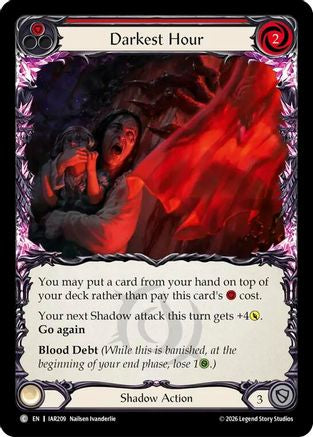 Darkest Hour (IAR209) - Usurp the Shadow Throne Rainbow Foil
